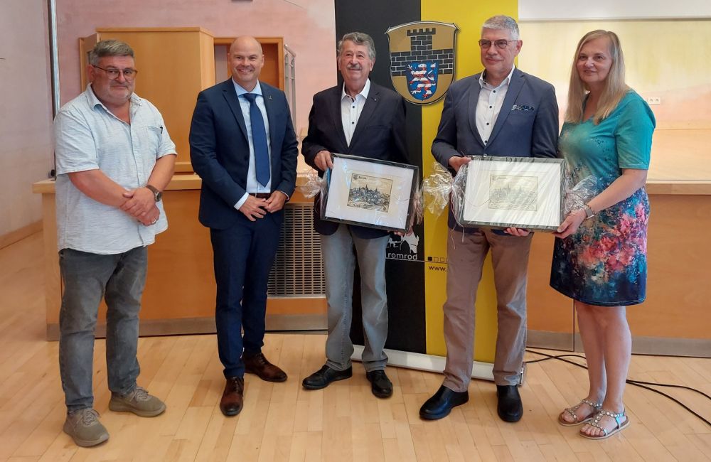 2024-07 - Manfred Görig und Gerhard Bing mit Ehrentiteln der Stadt Romrod ausgezeichnet
