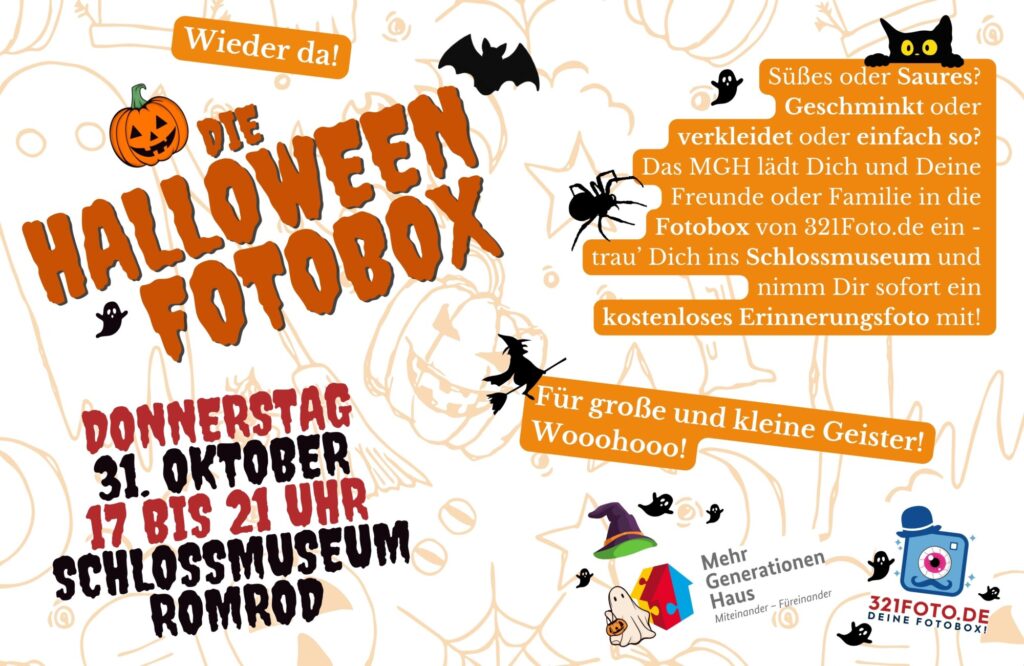 Halloween Fotobox von 321Foto.de in Romrod 2024