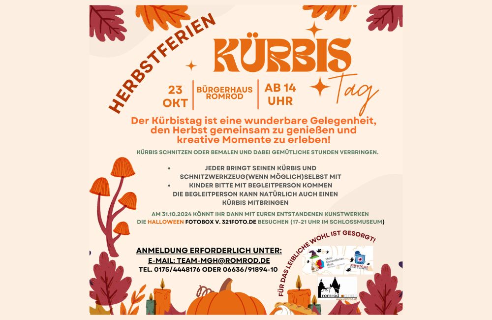 2024-09 - Kürbistag in den Herbstferien vom MGH Romrod