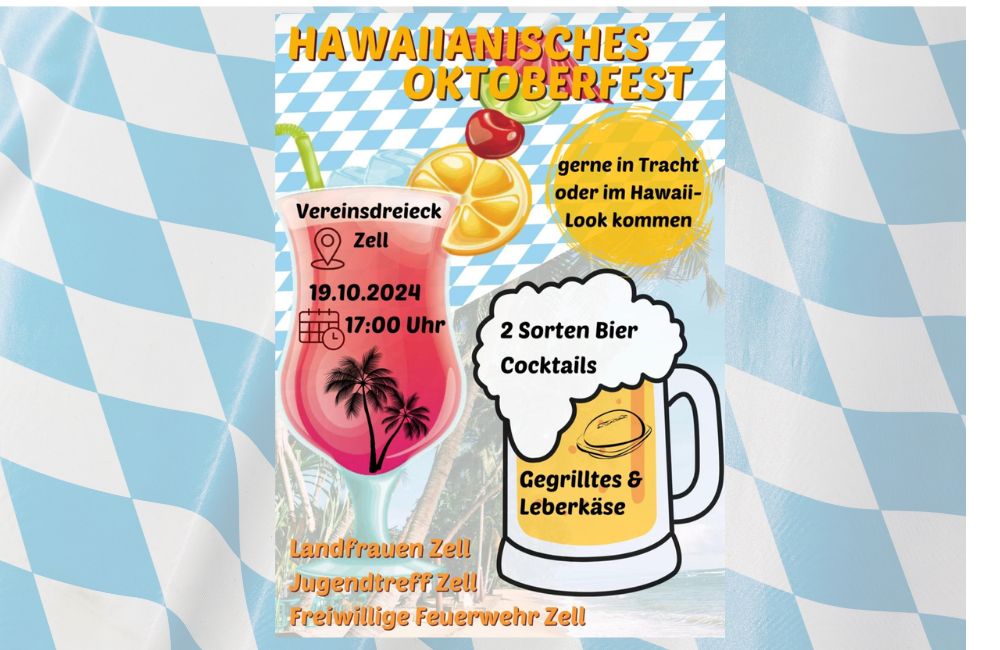 2024-10 - Hawaiianisches Oktoberfest im Vereinsdreieck Zell