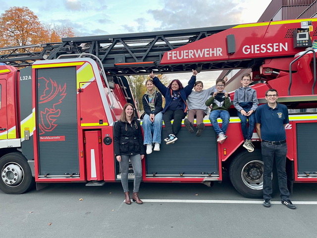 2024-10 - Jugendfeuerwehr Romrod zu Besuch bei der Berufsfeuerwehr Gießen