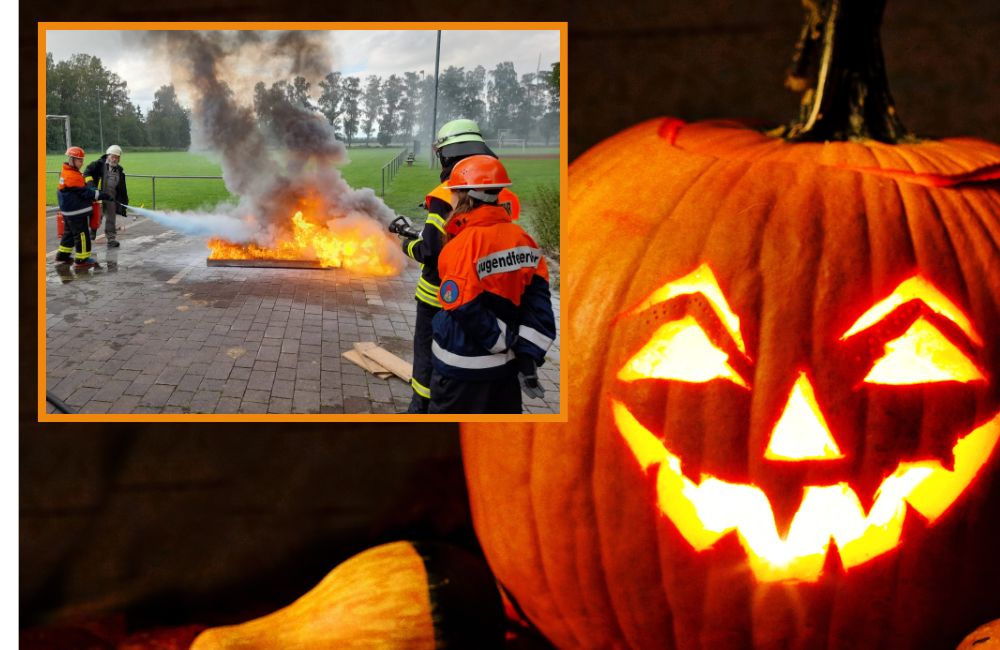 2024-10 - Süßes & Gucken Feuerwehr öffnet an Halloween die großen Türen