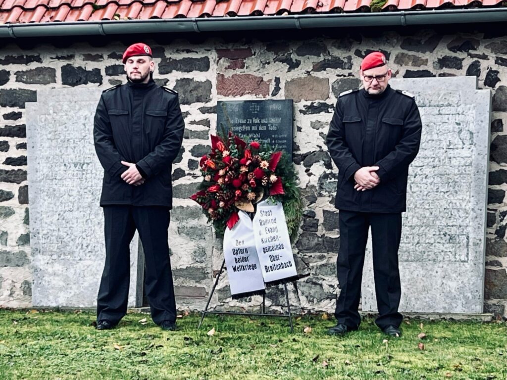 2024-11-17 - Gemeinsames Gedenken am Volkstrauertag - Romrod - 1